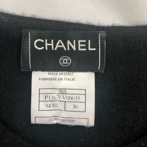 Chanel tshirt sweater - Picture 3 of 5
